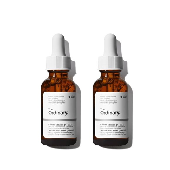 2 Packs of The Ordinary Caffeine Solution 5% + EGCG, Depuffing Eye Serum 2 oz - Picture 1 of 2